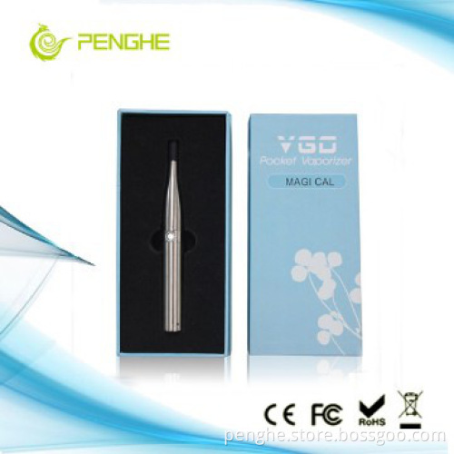 2014 HOT dry herb vaporizer e cigarette vgo 510 vapor